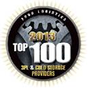 Frozen Transportation - Badge for 2013 Top 100 Cold Storage Providers