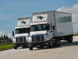 Regional Transportation Southeast - Two Star Distribution Systems Trucks