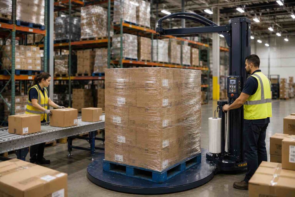 Warehouse operations supporting club store distribution, retail compliance, and nationwide product distribution.