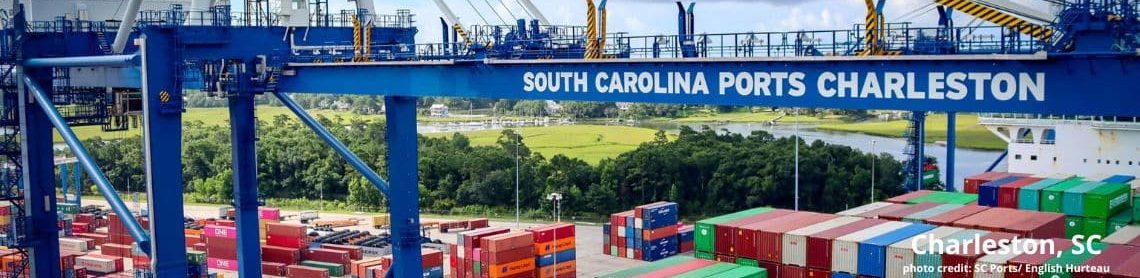 Palisades Logistics 3PL Charleston, SC services have access to this Charleston, SC port.