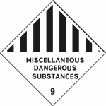 Miscellaneous Dangerous Substances – Class 9 Miscellaneous Dangerous Substances - Class 9